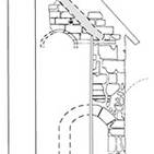 Relevé de la porte du grand cloître