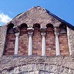 Détail de la façade de Saint-Pierre l’Estrier