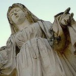 La Vierge de la tour des Ursulines